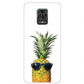 Skal För Xiaomi Redmi Note 9S / Note 9 Pro Glasögon Ananas