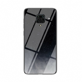 Skal För Xiaomi Redmi Note 9S / Note 9 Pro Stjärnhimmel Härdat Glas