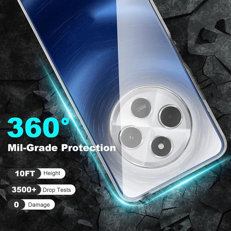 Skal Poco C75 Anti-fingeravtrycks Transparent