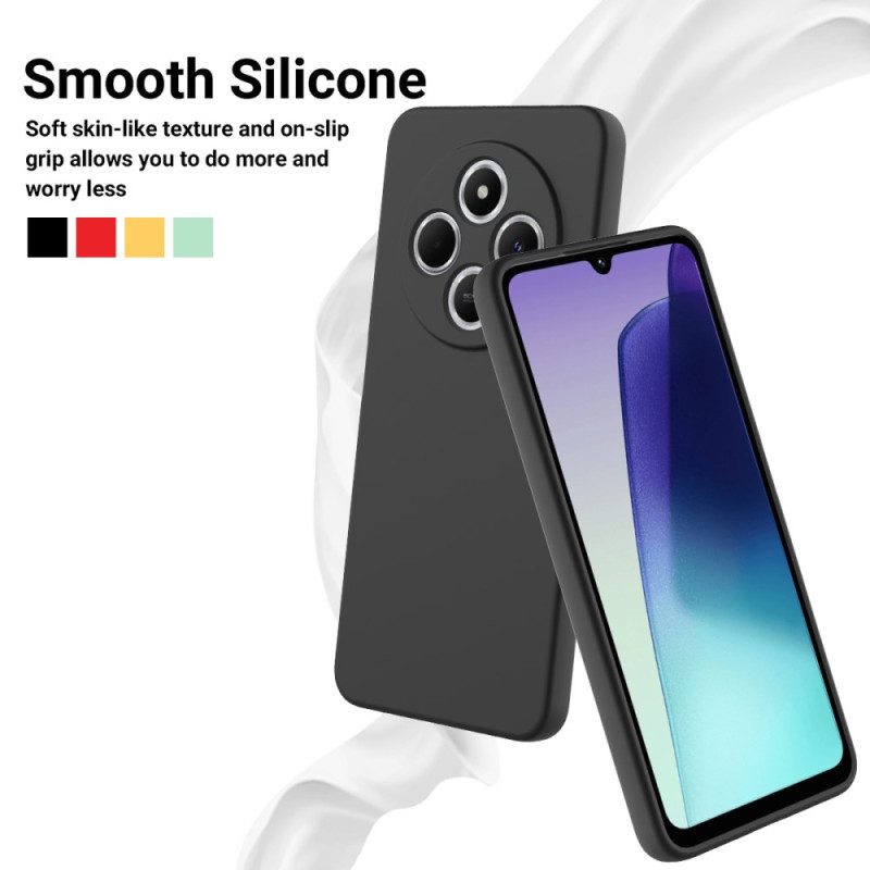 Skal Poco C75 Telefonfodral Flytande Silikonrem