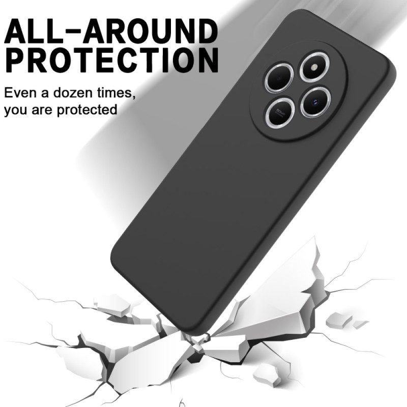 Skal Poco C75 Telefonfodral Flytande Silikonrem