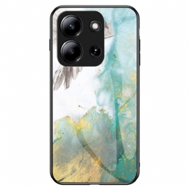 Skal Poco C85 Marmorerat Härdat Glas