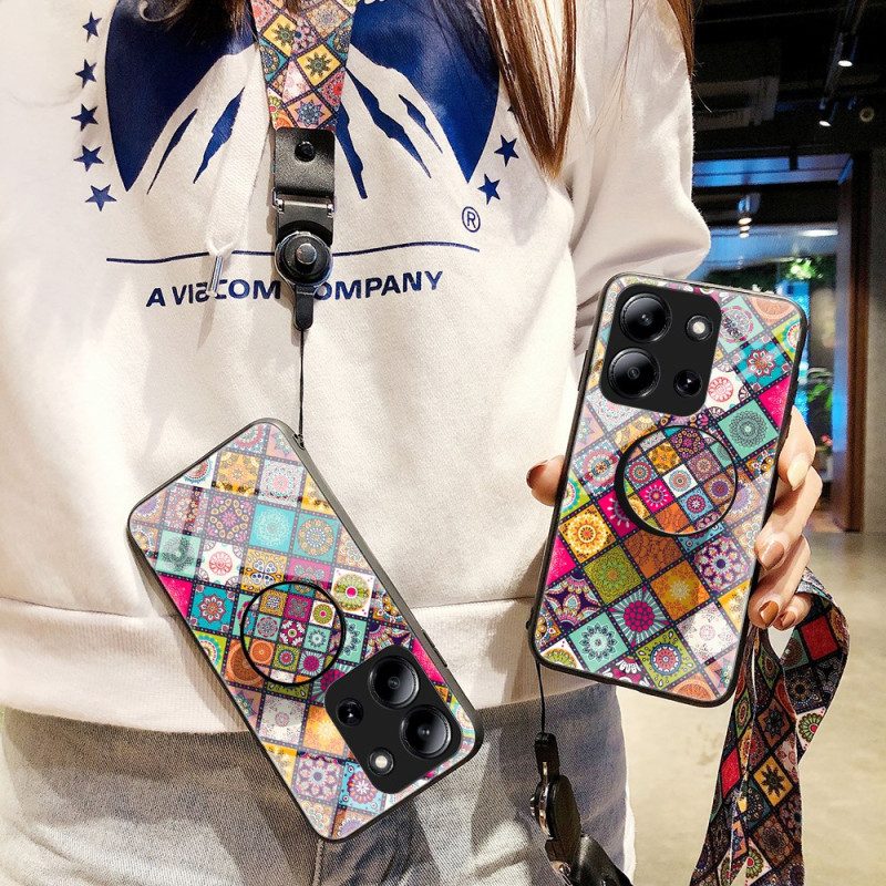 Skal Poco C85 Patchwork-stativ Och Rem