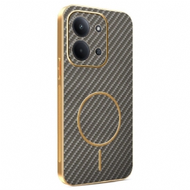 Skal Poco C85 Telefonfodral Kolfiberbeläggning
