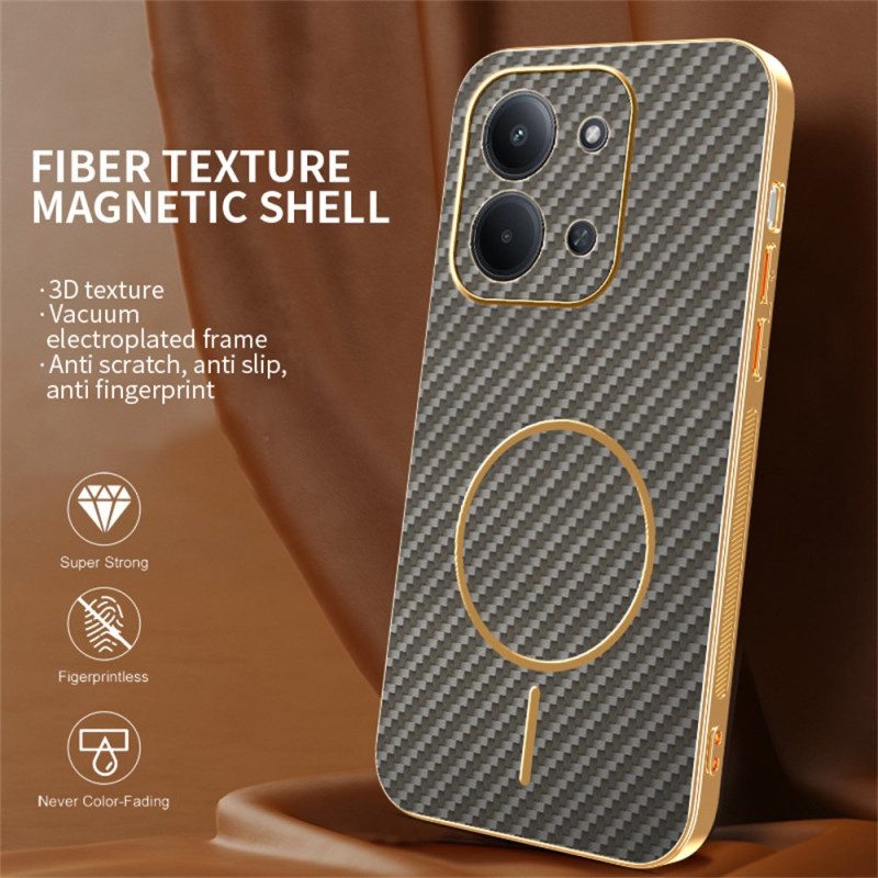 Skal Poco C85 Telefonfodral Kolfiberbeläggning