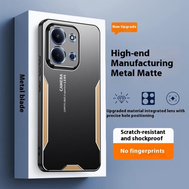 Skal Poco C85 Telefonfodral Metalleffekt