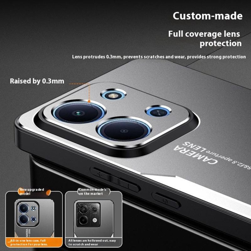 Skal Poco C85 Telefonfodral Metalleffekt