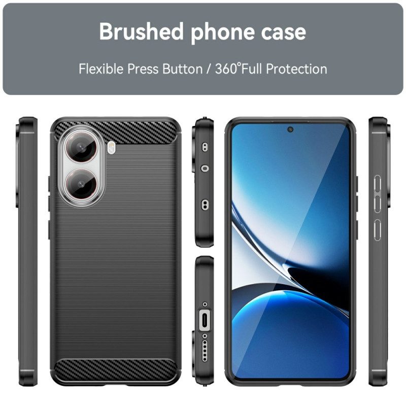 Skal Poco X7 Pro 5g Borstad Kolfiber