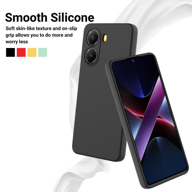 Skal Poco X7 Pro 5g Flytande Silikon Med Rem