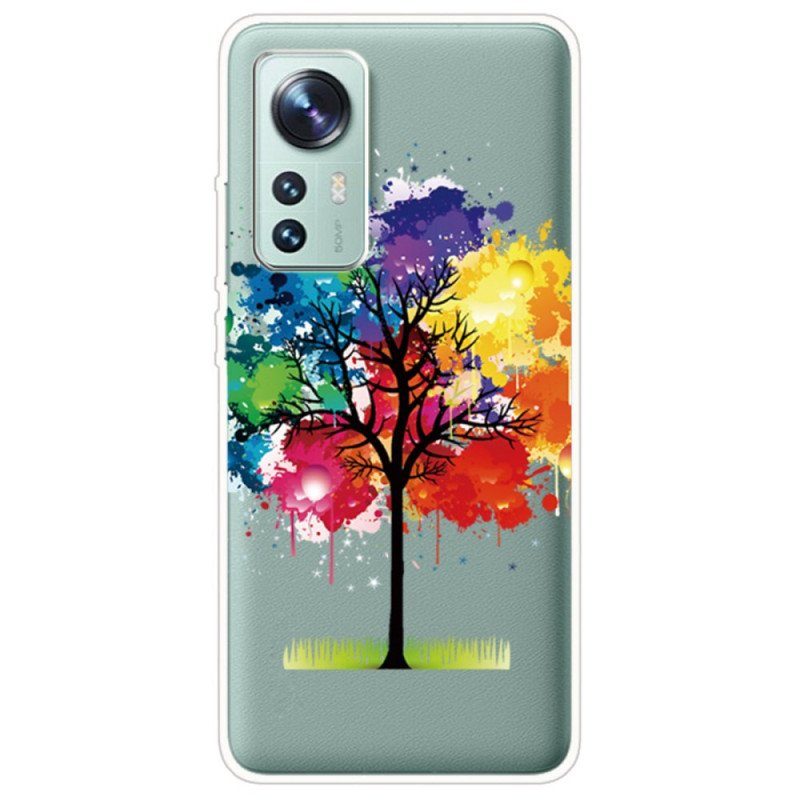 Skal Xiaomi 12 / 12X Akvarell Träd