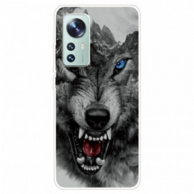 Skal Xiaomi 12 / 12X Silikon Wild Wolf