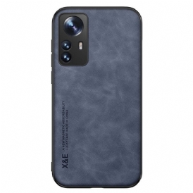 Skal Xiaomi 12 / 12X X&e Lädereffekt Läder