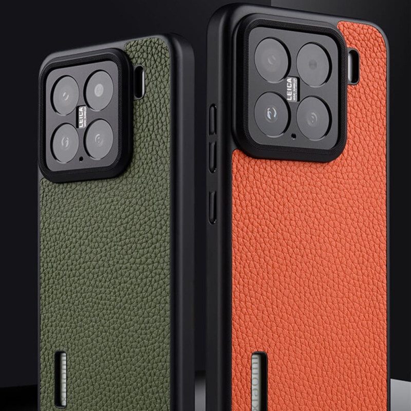 Skal Xiaomi 15 Äkta Läder Melkco