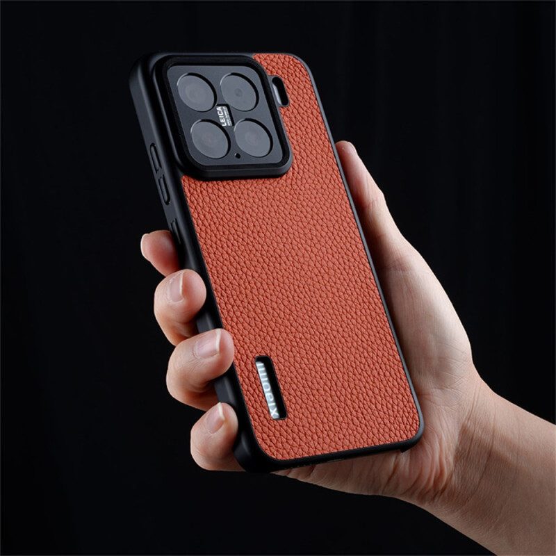 Skal Xiaomi 15 Äkta Läder Melkco
