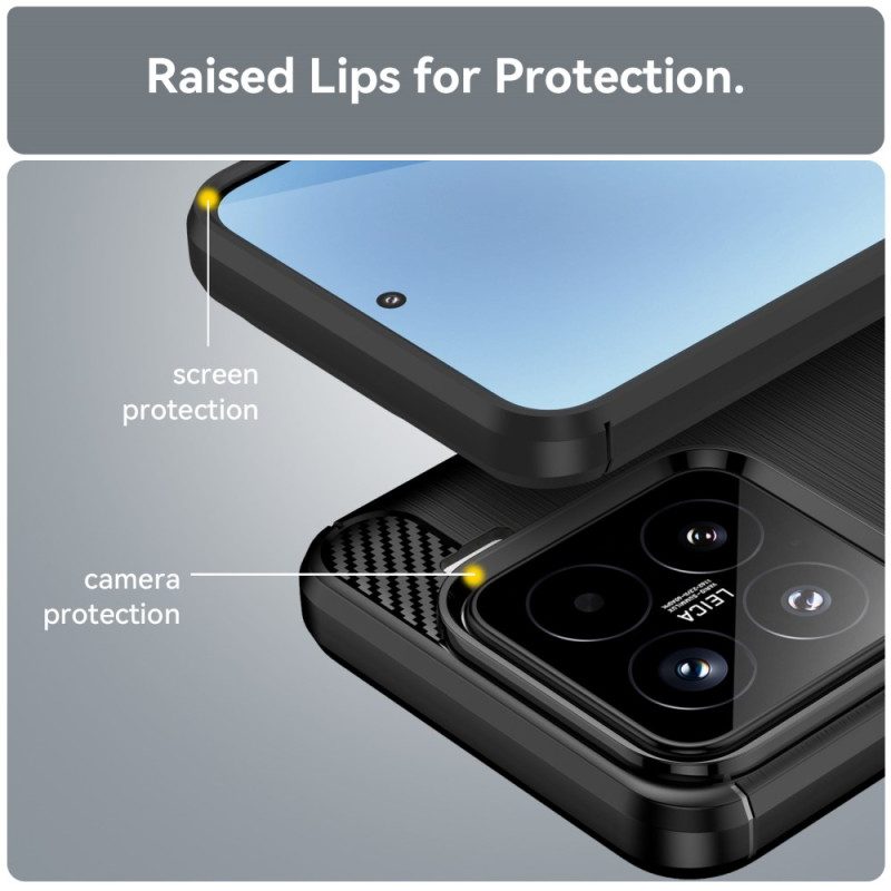 Skal Xiaomi 15 Borstad Kolfiber