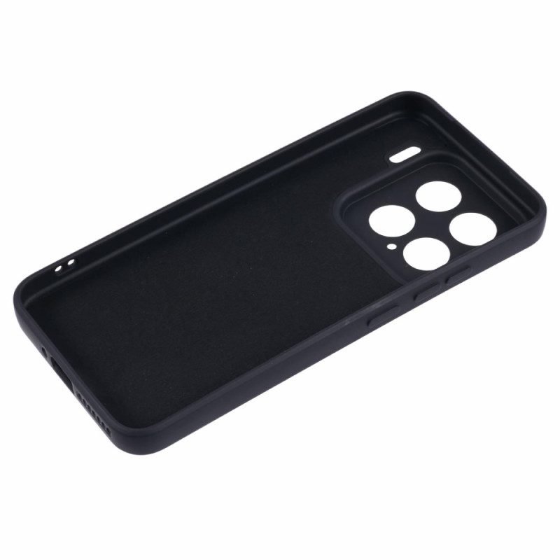 Skal Xiaomi 15 Fiberfodrad Silikon