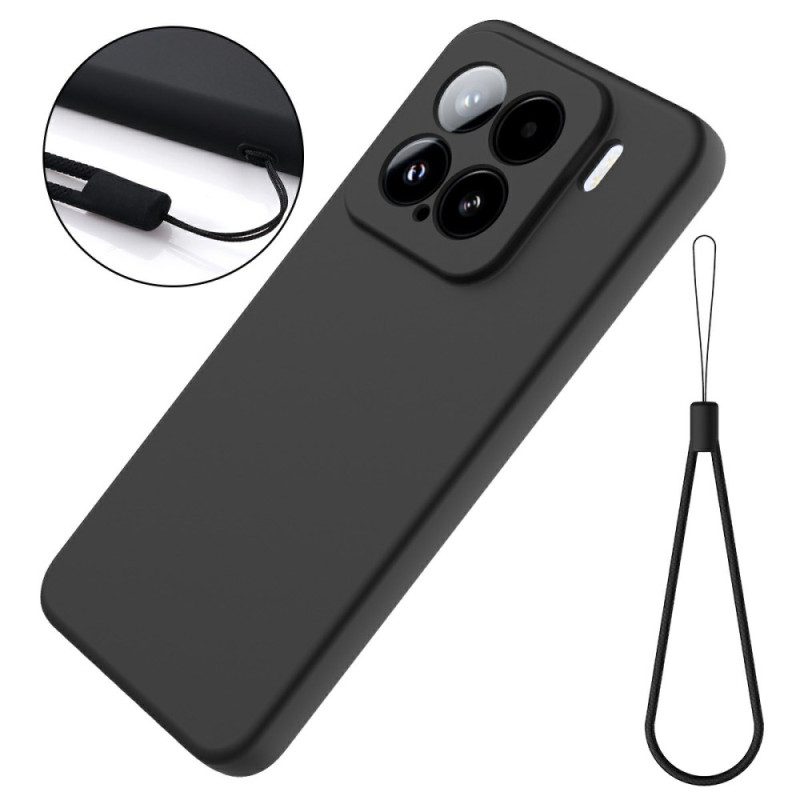 Skal Xiaomi 15 Flytande Silikonrem