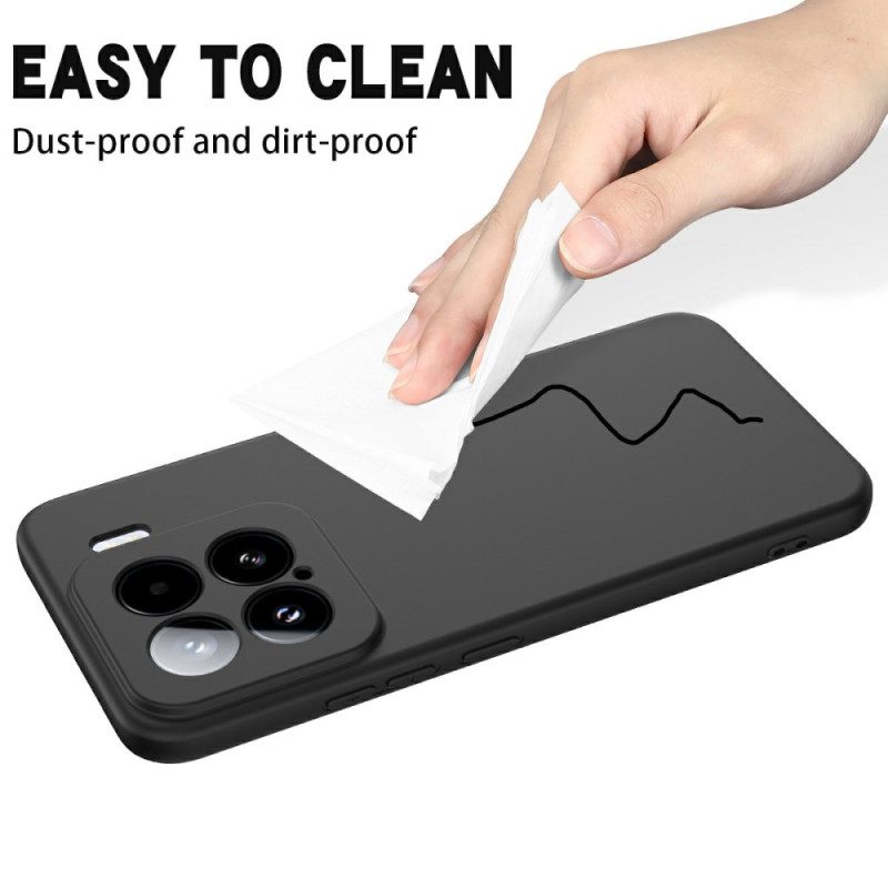 Skal Xiaomi 15 Flytande Silikonrem