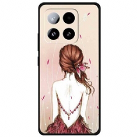 Skal Xiaomi 15 Pro Skissad Flicka