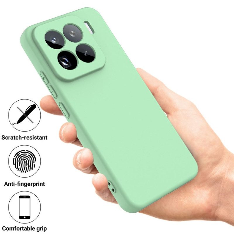 Skal Xiaomi 15 Pro Snodd I Flytande Silikon