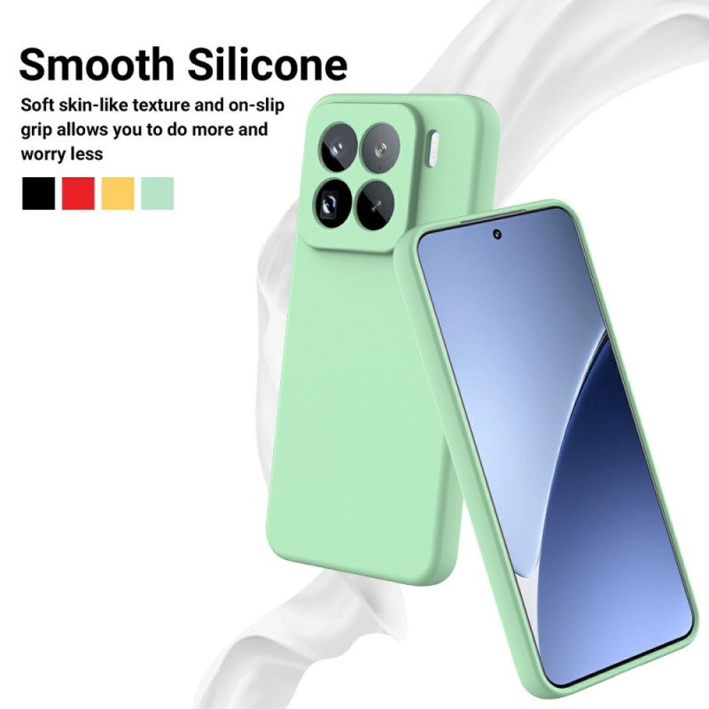 Skal Xiaomi 15 Pro Snodd I Flytande Silikon