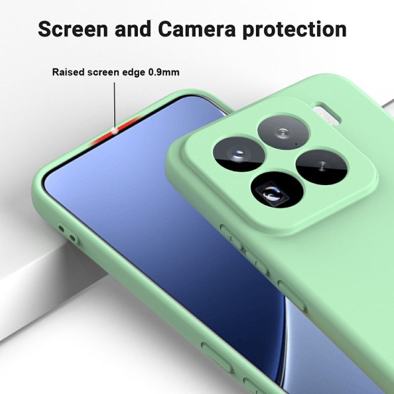 Skal Xiaomi 15 Pro Snodd I Flytande Silikon