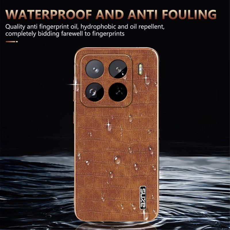Skal Xiaomi 15 Pro Telefonfodral Azns Krokodilstil