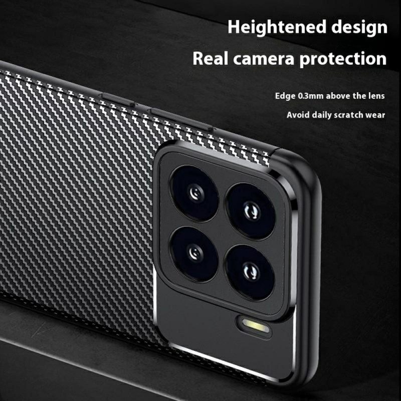 Skal Xiaomi 15 Pro Telefonfodral Flexibel Kolfiber
