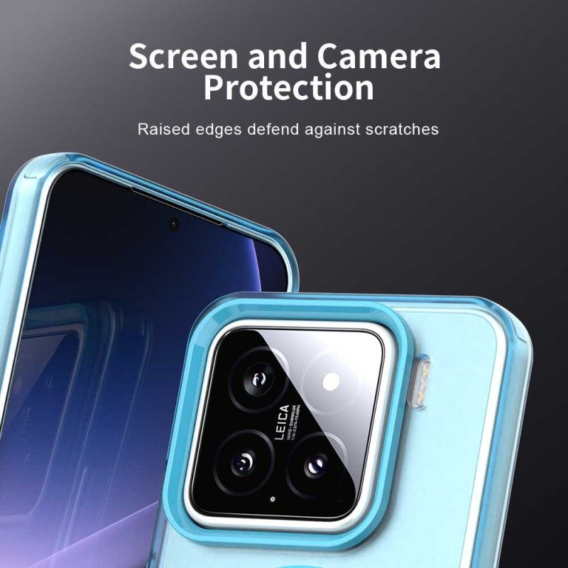 Skal Xiaomi 15 Pro Telefonfodral Kompatibel Med Färgglad Magsafe