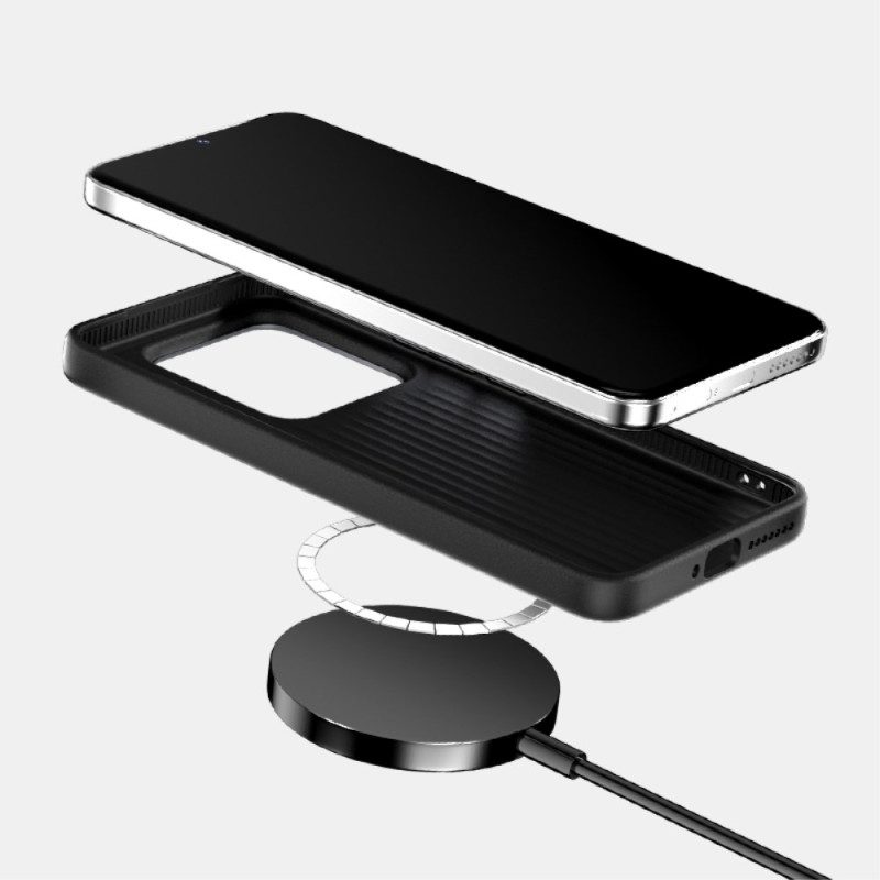 Skal Xiaomi 15 Pro Telefonfodral Magsafe-kompatibel Mikropräglad
