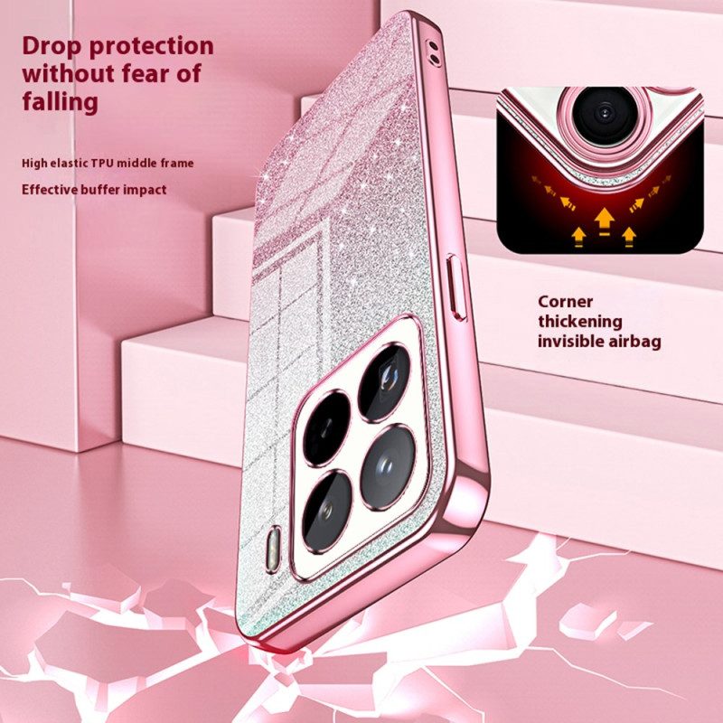 Skal Xiaomi 15 Pro Tonad Glitter