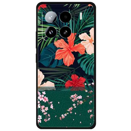 Skal Xiaomi 15 Telefonfodral Blommönster