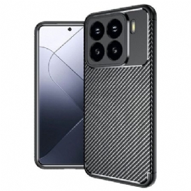 Skal Xiaomi 15 Telefonfodral Kolfibertextur Och Värmeavledning