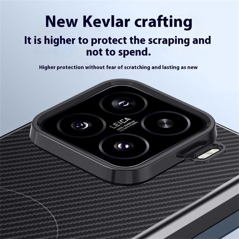 Skal Xiaomi 15 Telefonfodral Magsafe-kompatibel Kolfiber