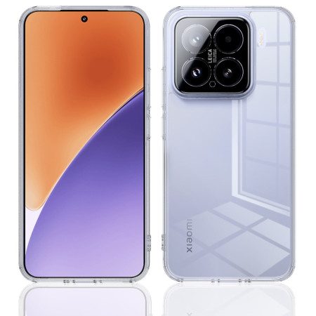 Skal Xiaomi 15 Telefonfodral Stötsäkert Genomskinligt