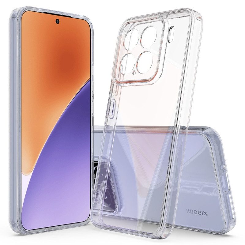 Skal Xiaomi 15 Telefonfodral Stötsäkert Genomskinligt
