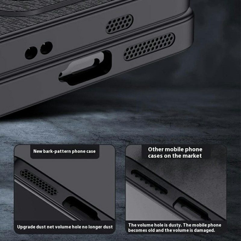 Skal Xiaomi 15 Telefonfodral Träeffekt