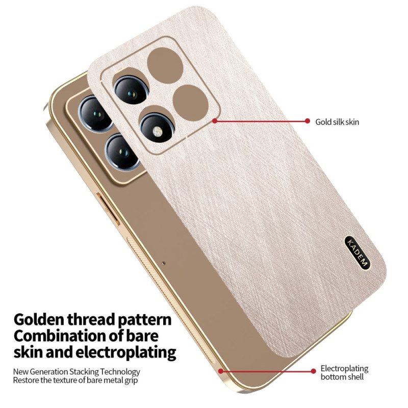 Skal Xiaomi 15t Kadem Lädereffekt