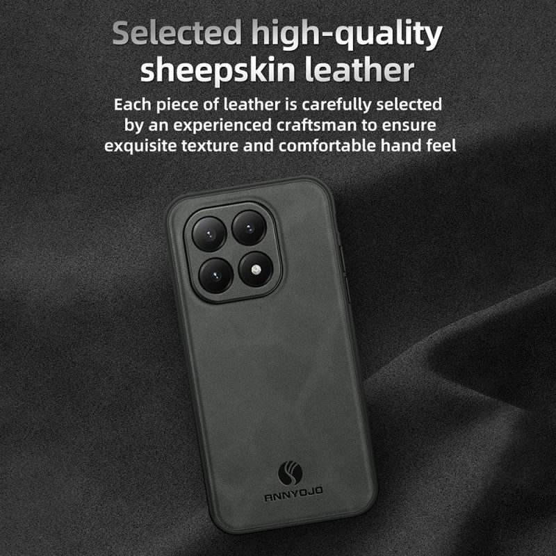 Skal Xiaomi 15t Lädereffekt Pinwuyo