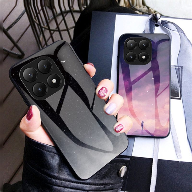 Skal Xiaomi 15t Pro Himmelsblått Härdat Glas