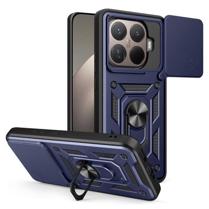 Skal Xiaomi 15t Pro Skjutbart Kameraskydd Och Stativ