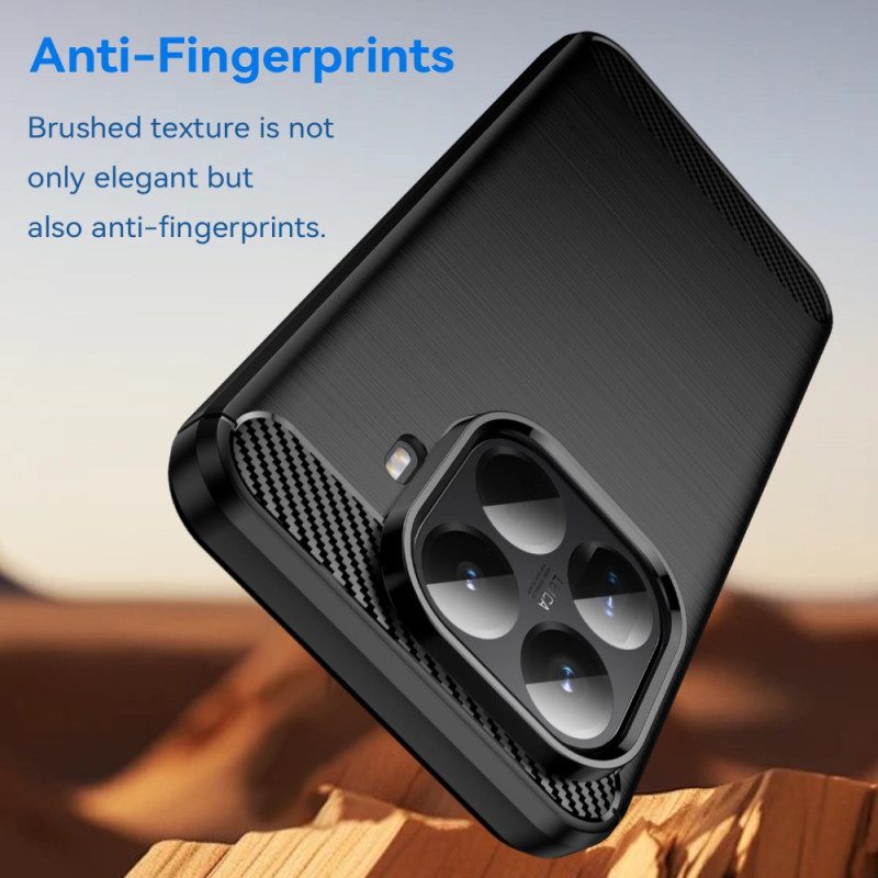Skal Xiaomi 15t Pro Telefonfodral Borstad Kolfiber