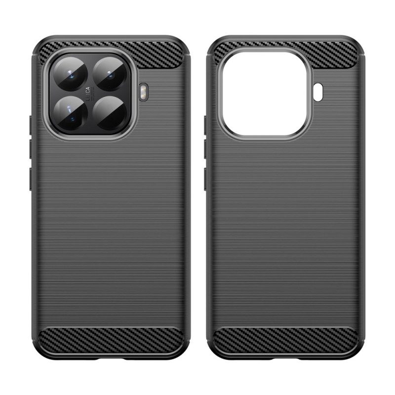Skal Xiaomi 15t Pro Telefonfodral Borstad Kolfiber