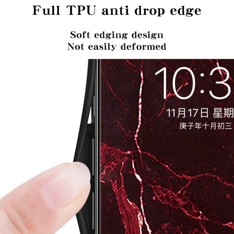 Skal Xiaomi 15t Pro Telefonfodral Härdat Glas I Marmor