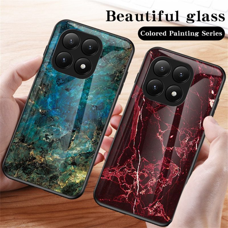 Skal Xiaomi 15t Pro Telefonfodral Härdat Glas I Marmor