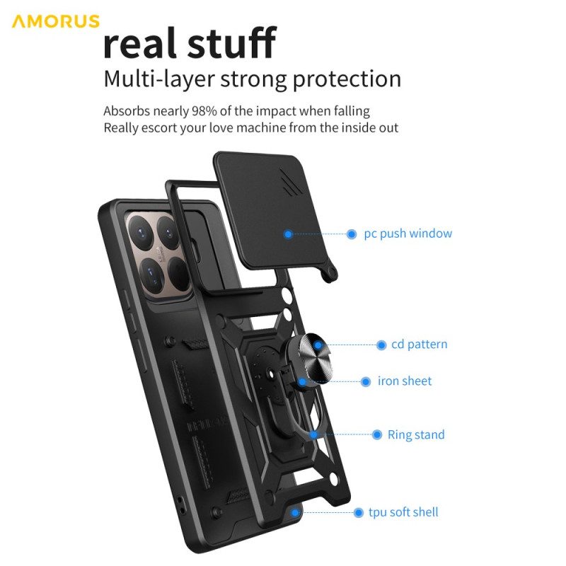 Skal Xiaomi 15t Pro Telefonfodral Kamerastativ Och Skydd