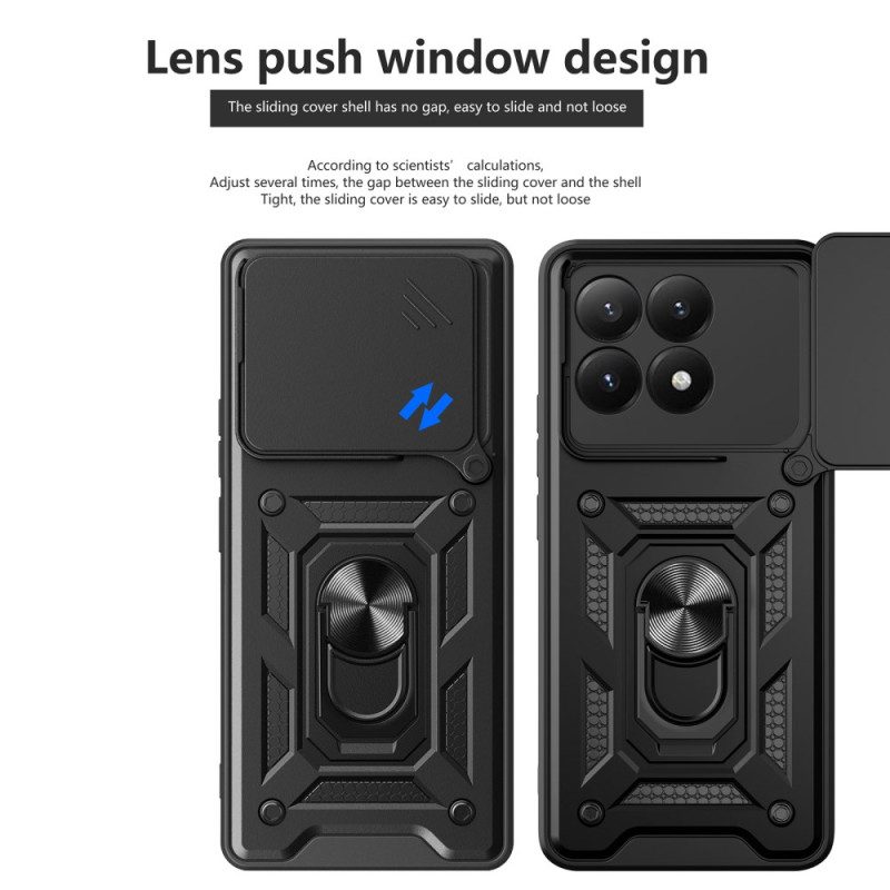 Skal Xiaomi 15t Skjutbart Kameraskydd Och Stativ