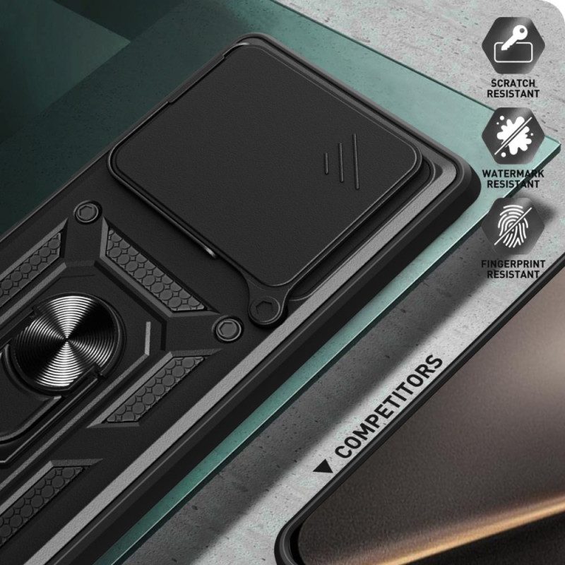 Skal Xiaomi 15t Skjutbart Kameraskydd Och Stativ