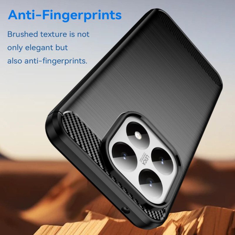 Skal Xiaomi 15t Telefonfodral Borstat Kolfiber