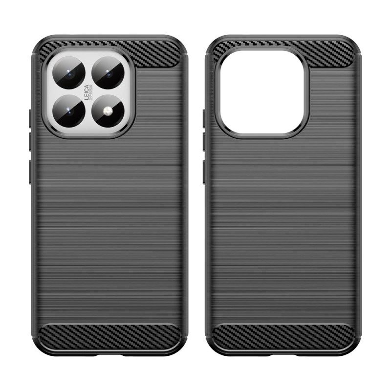 Skal Xiaomi 15t Telefonfodral Borstat Kolfiber